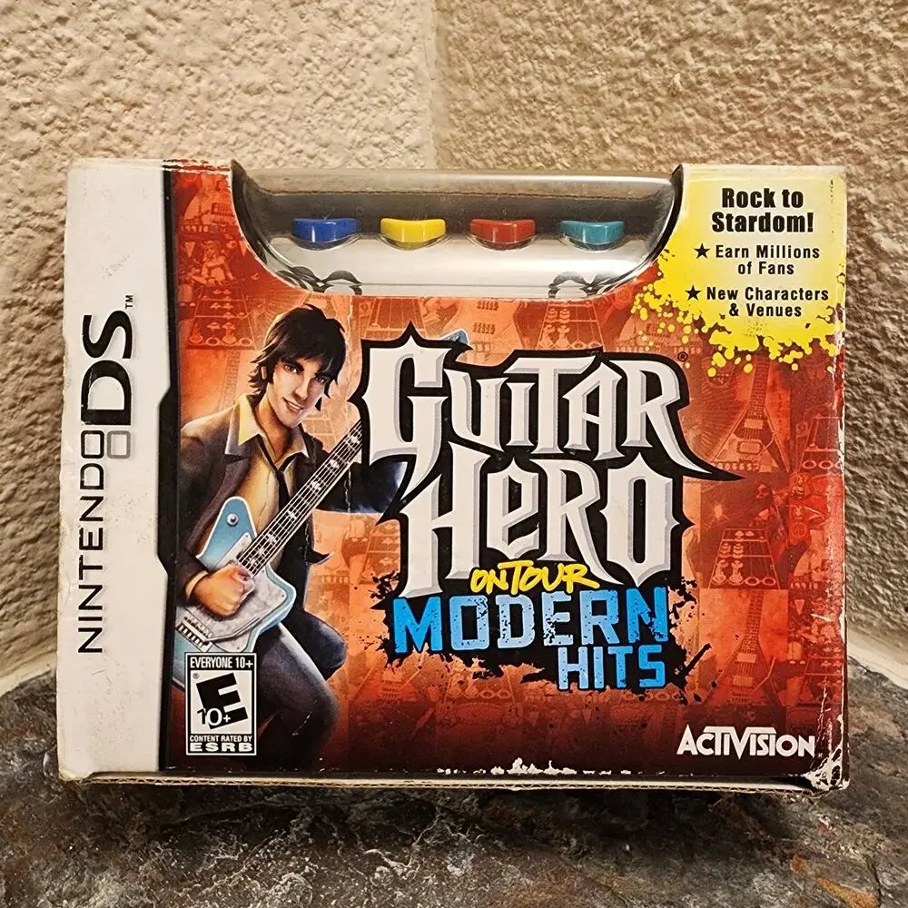 Game - Guitar Hero On Tour: Modern Hits [Guitar Grip Bundle] (CIB+) - DS